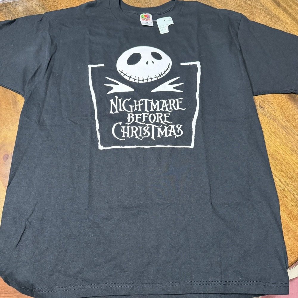 Vintage Nightmare Before Christmas Jack Skellington T Shirt 90s XL